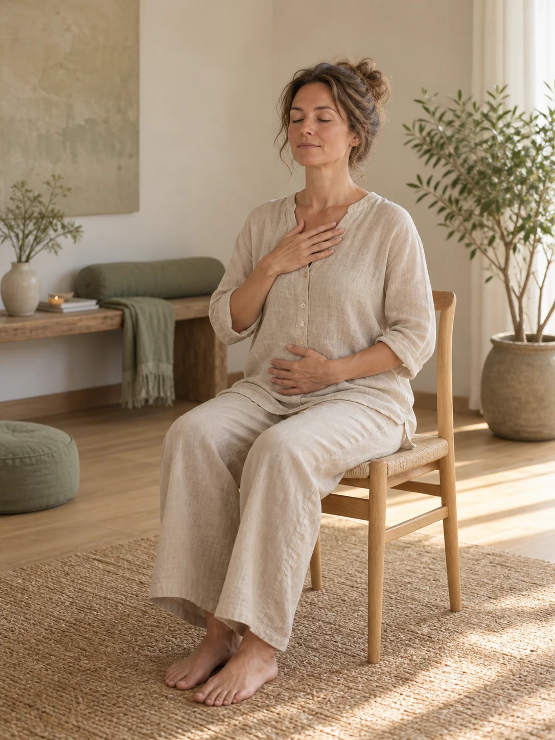 Ademcoaching in een rustige omgeving